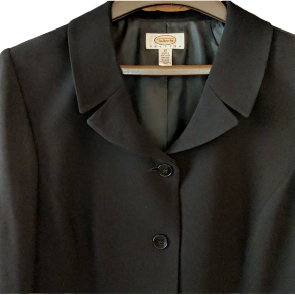 Talbots black suit jacket - Picture 2 of 5